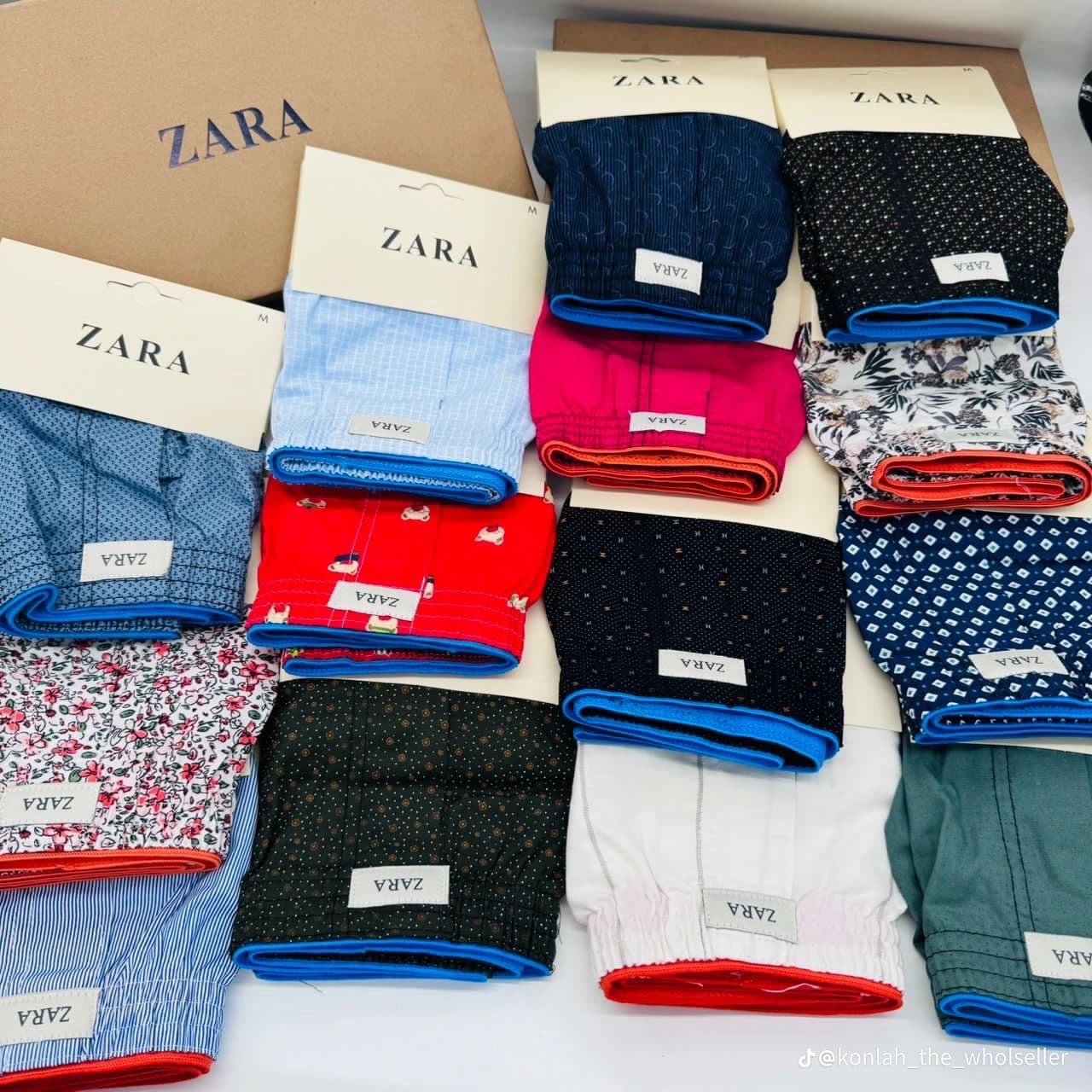 3 piece Zara men cotton boxers