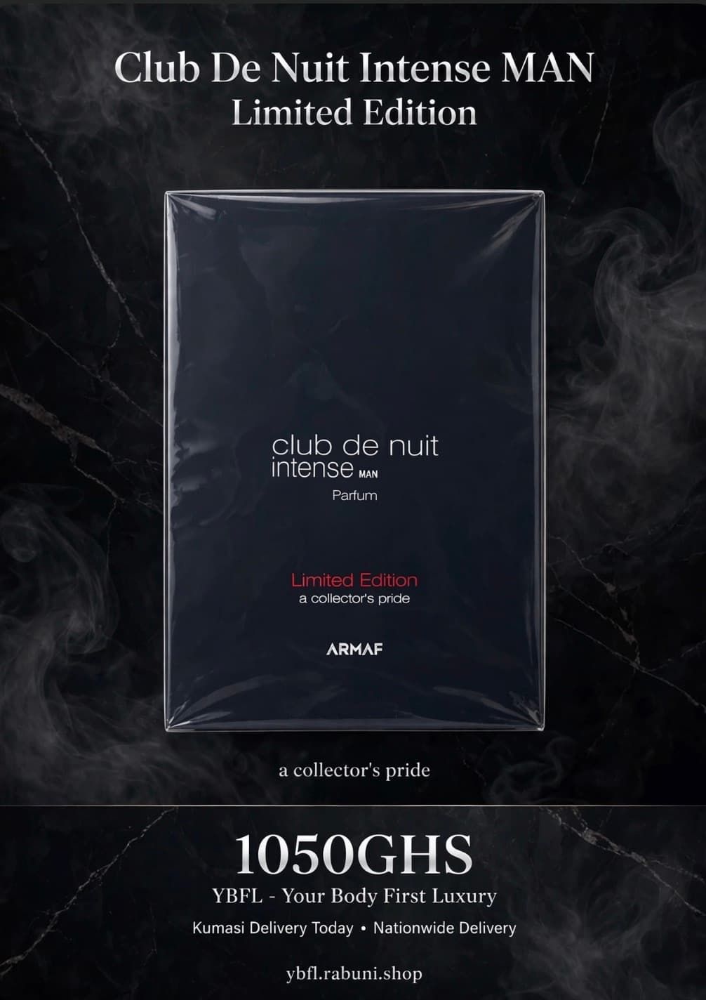 Armaf Club De Nuit Intense Man Limited Edition Parfum - Collector's Pride