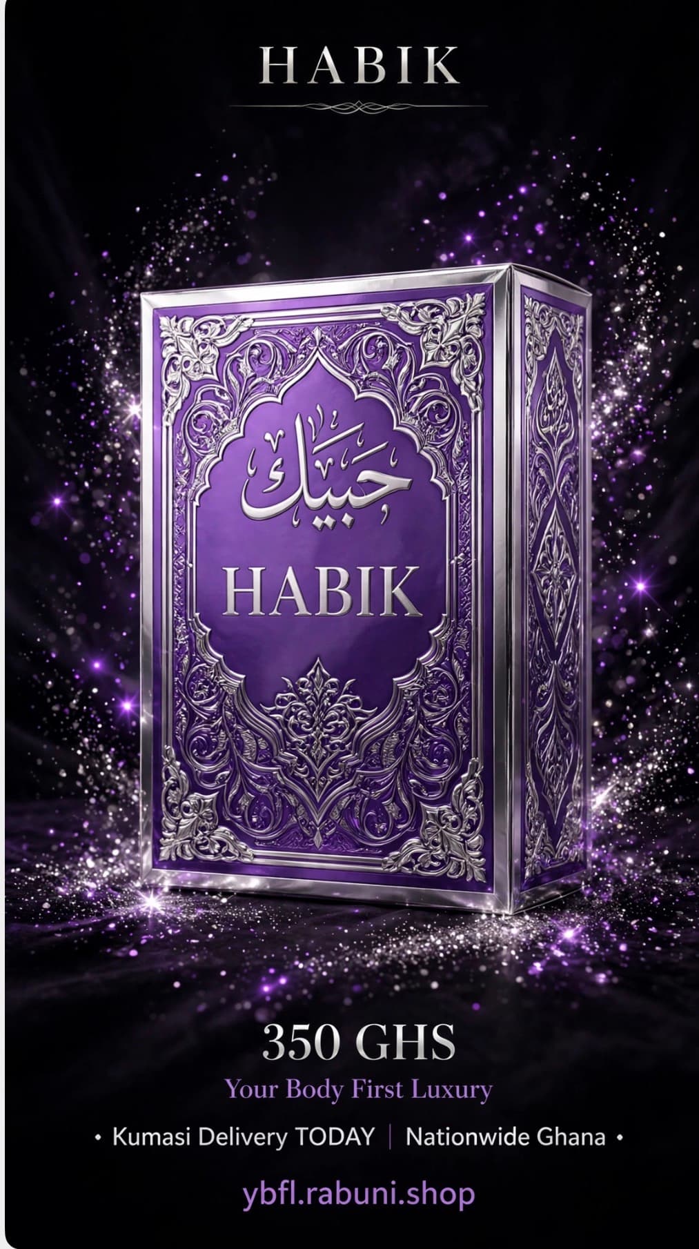 Habik Eau De Parfum - Luxury Sweet Arabian Perfume (100ml)