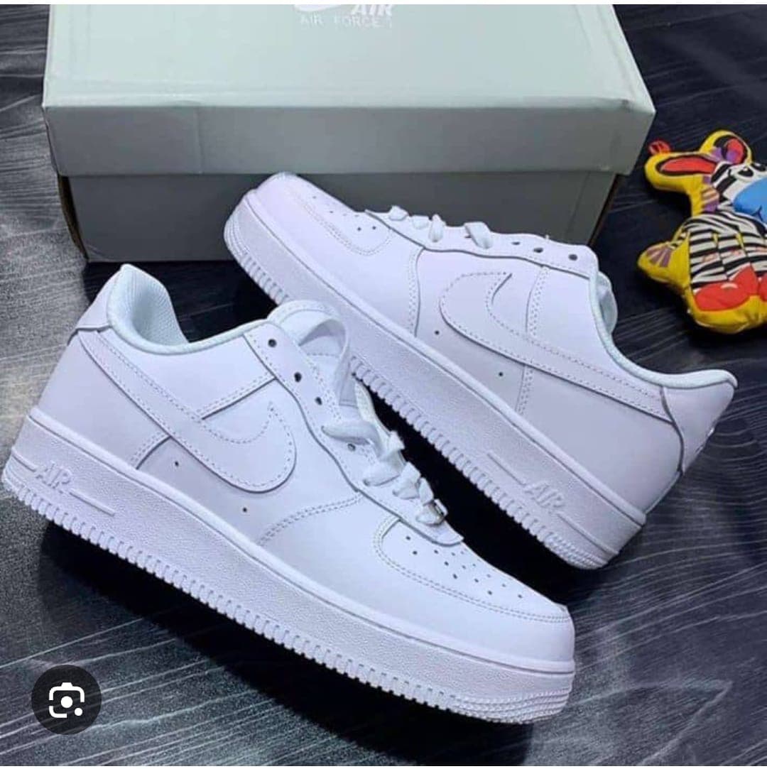 White sneakers
